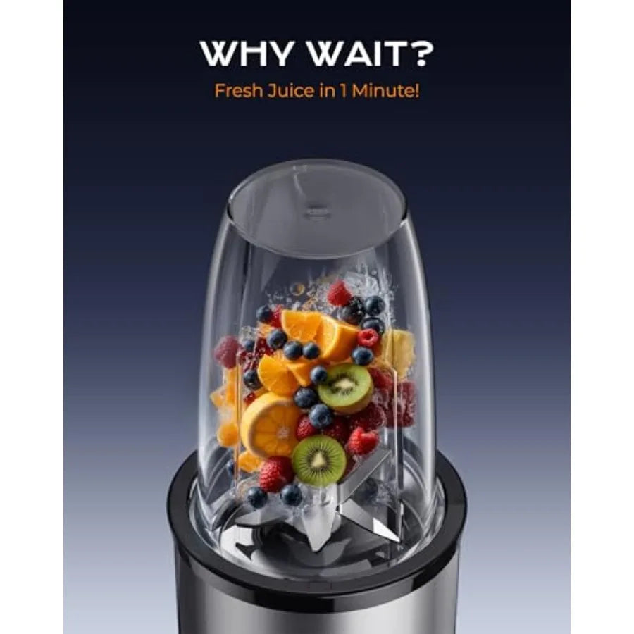 1000w Smoothie Blender for Kitchen Blender for Smoothies with 24oz/19oz/10oz Bpa-Free Cups Upgraded Portable Personal Blenders