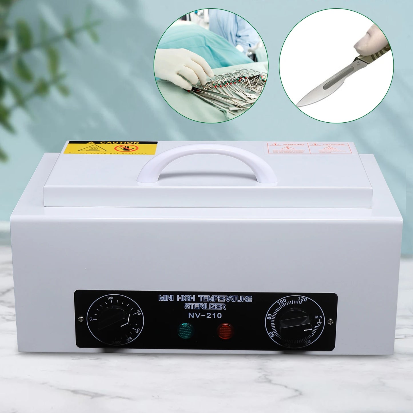 High-Temperature Disinfection Box, Metal Cleaning Box, Sterilizer Box