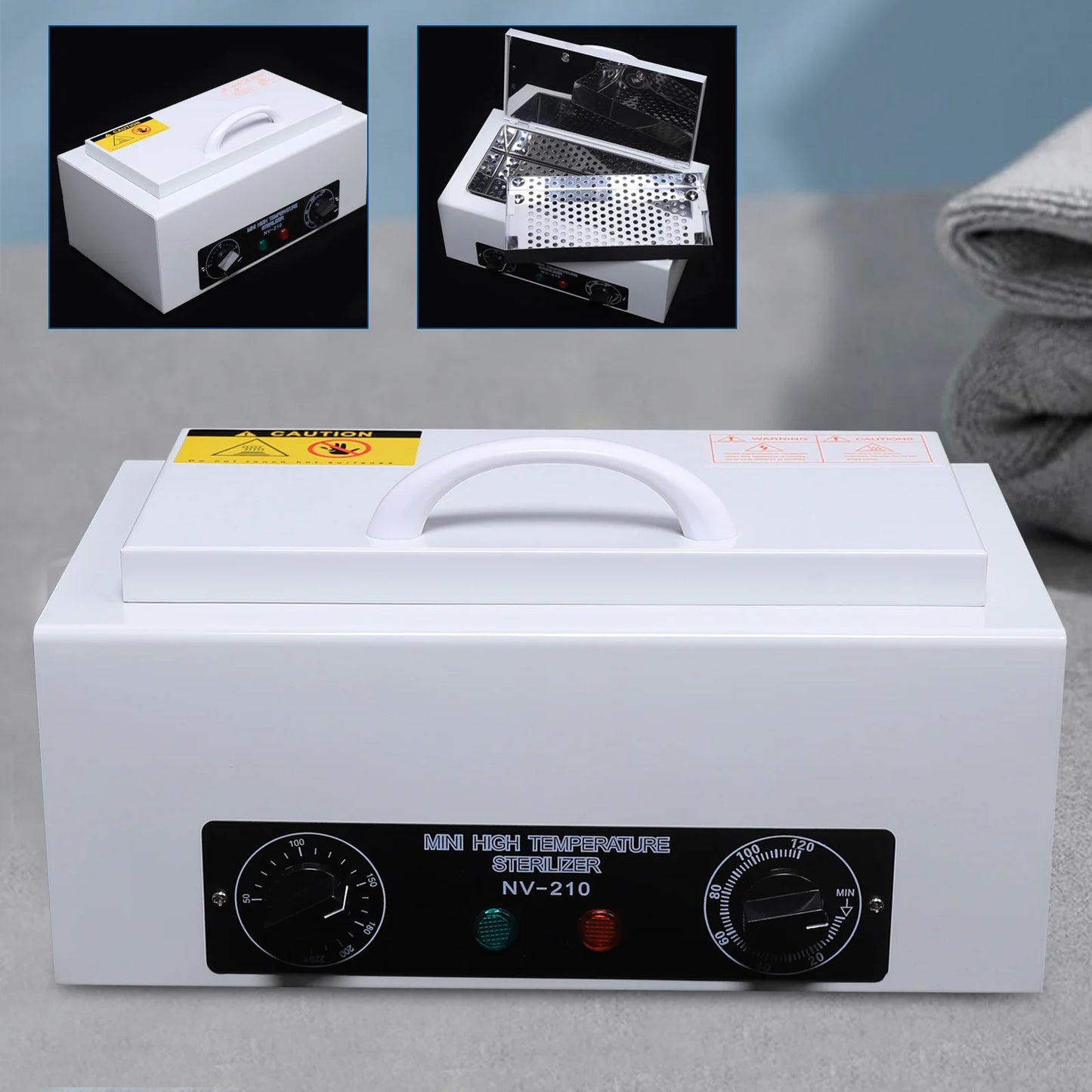 High-Temperature Disinfection Box, Metal Cleaning Box, Sterilizer Box