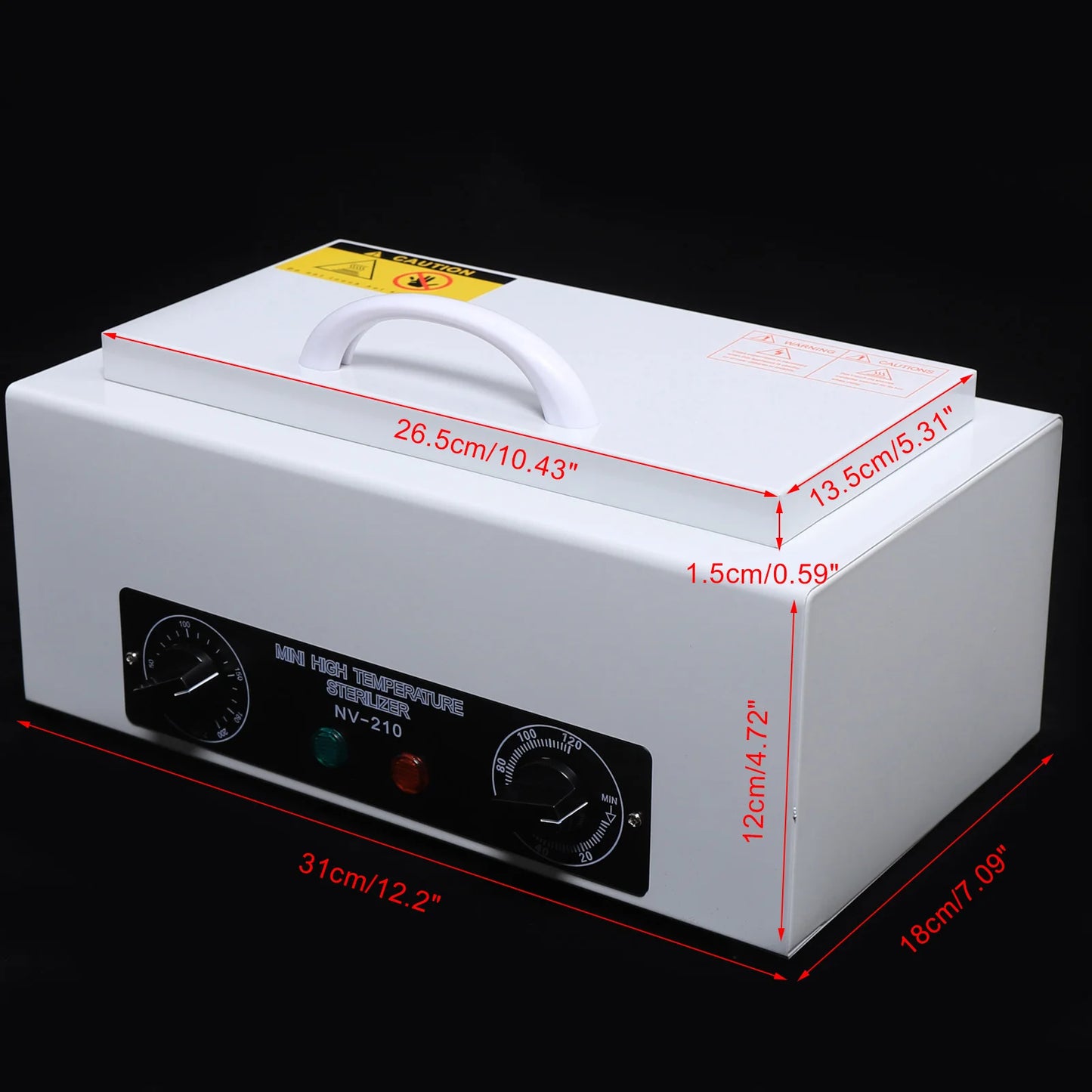 High-Temperature Disinfection Box, Metal Cleaning Box, Sterilizer Box